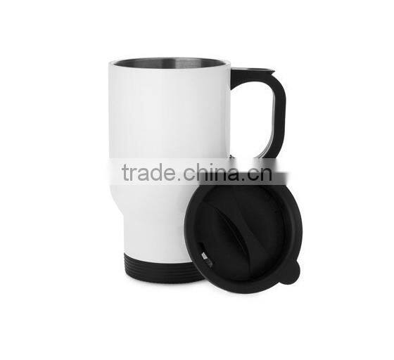 14oz standard stainless steel wine cup sublimation ready travel mug