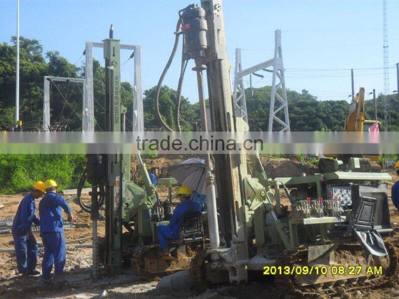 photovoltaic solar spiral pile drilling machine MZ130Y manufacturer
