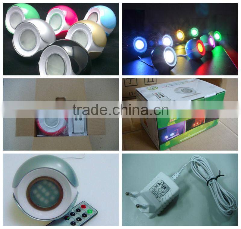 Romantic ambient rechargeable touch control led mood light
