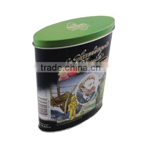 106*45*140MM tinbo factory cheap delicate candy tin box