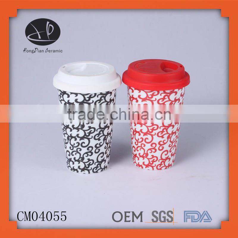 12OZ Ceramic Material and Porcelain Ceramic Type ceramic mug no handle