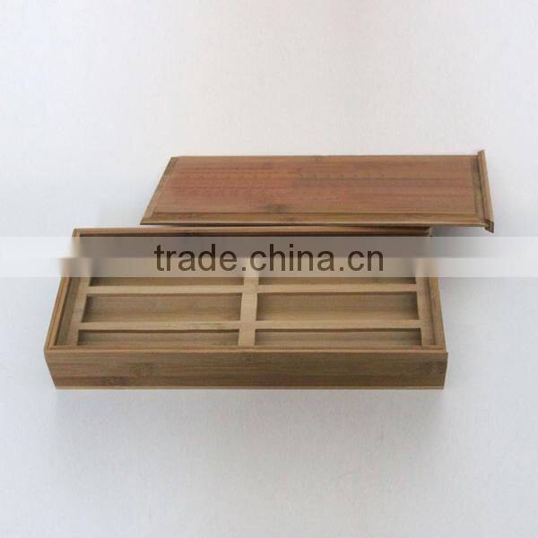 Customize square paulownia tea package box, crafts torage boxes