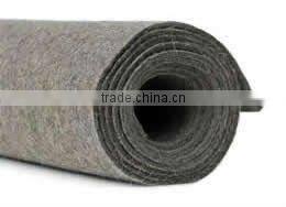 Colored roll wool felt