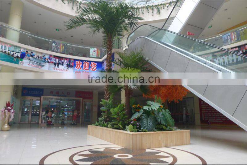 artificial palm tree with brown bark fiberglass tree sale fake tree outdoor decoration