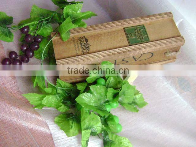 unfinished carving wine box