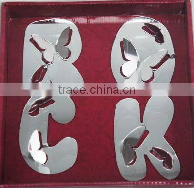 ROCK 3D Mirror Sticker Wall Decals