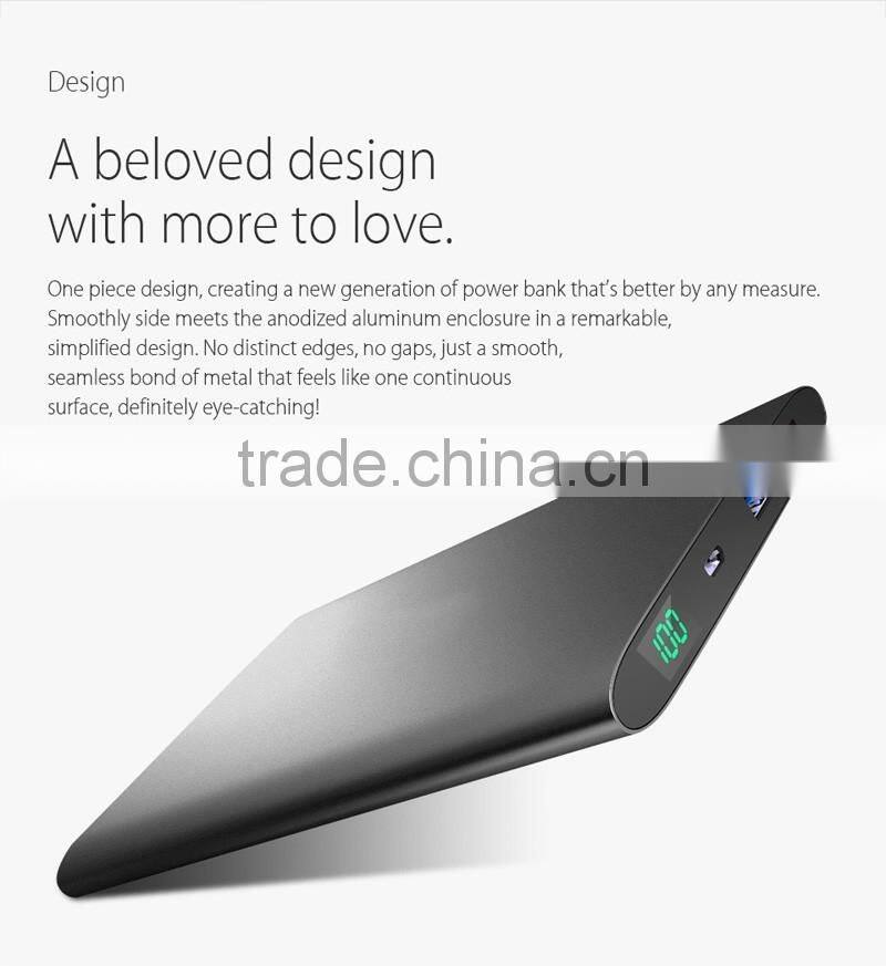 New arrival best selling portable slim power bank charger for mobile phones