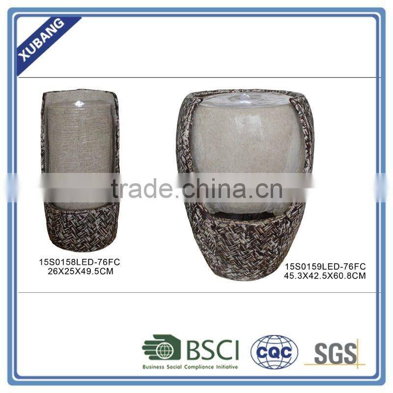Large Decorative urns water feature Chinese water feature for garden