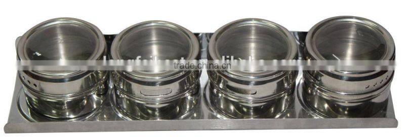 Platic Seasoning container / Condiment Pots / Seasoning Containers with lid Storage Bottles & Jars