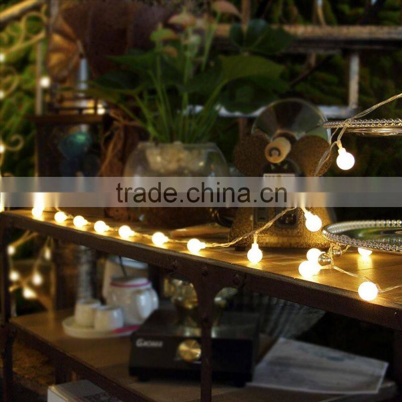 Outdoors Hanging warm white led string light bulb decorative light