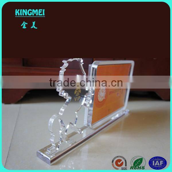 Fashion Combination Desktop Creative Horse Photos Frame Acrylic Display Stand