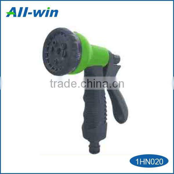 high-quality 8 function plastic garden hose nozzle