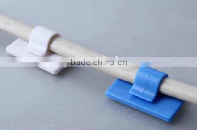 electric wire cable clips/holder with Strong double-sided adhesive sponge