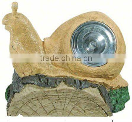 garden decoration resin solar light