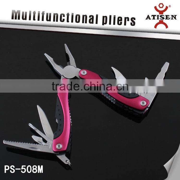 2016 New Design Colorful Stainless steel Outdoor Multi Tool