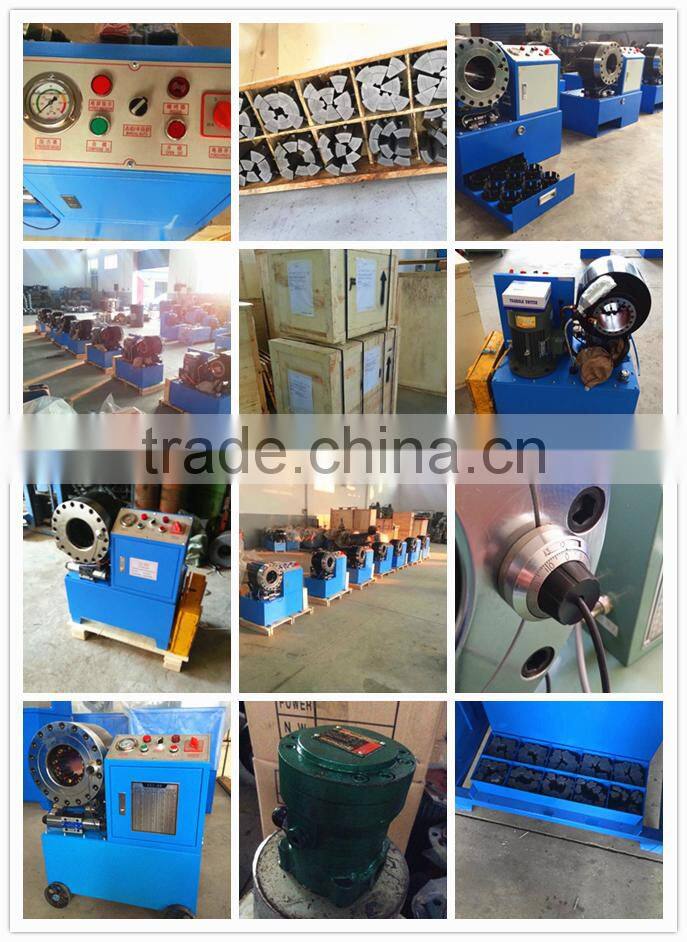 FY68 semi-automatic 51mm hyd high pressure hose crimping machine