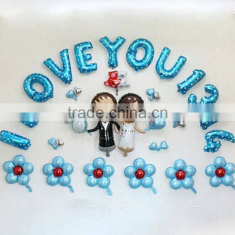 wholesale balloons for Wedding decoration foil balloon for celebration