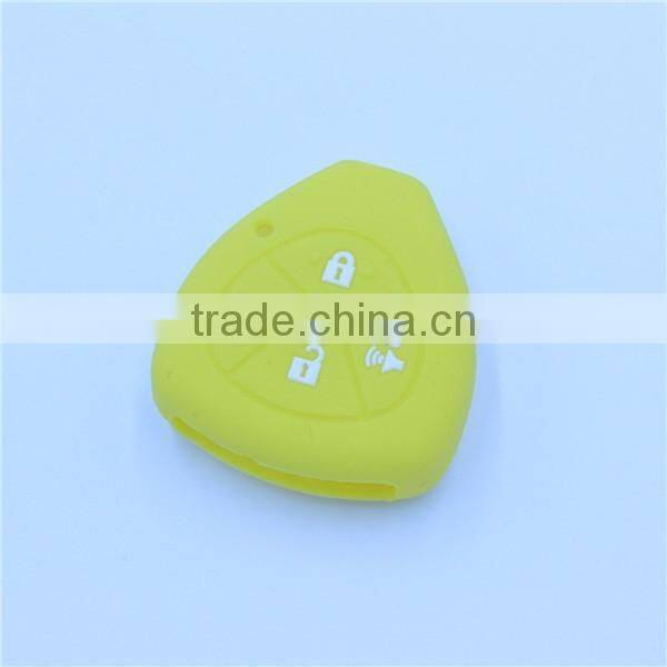 for TOYOTA RAV4 Yaris Venza Camry Remote Key 3 BTN silicone key jackets