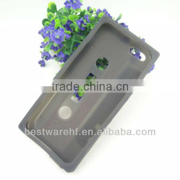 Hot selling radio tape mobile cellphone case for iphone5