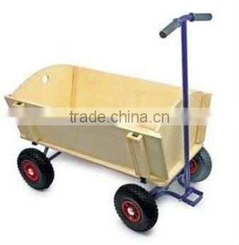 cheap kit toy tool wooden carts / toy car trolleys