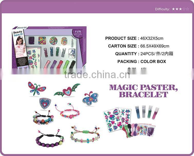 New arrival diy bracelet kit ,girls best gift