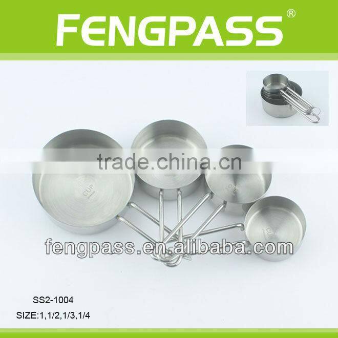 Stainless steel measuring jigger