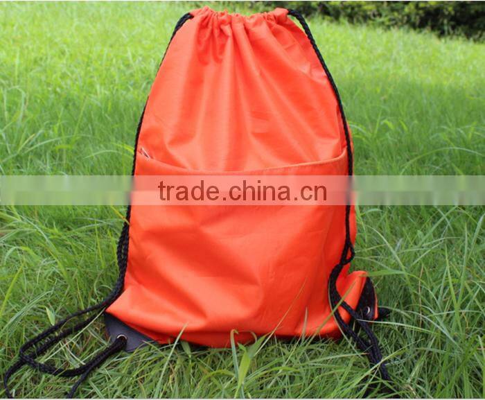 quality drawstring bag/polyester drawstring backpack/OEM bag