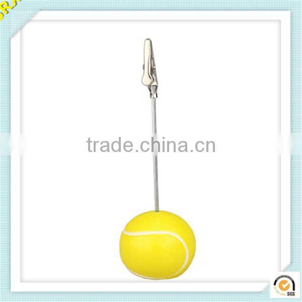 Wholesale cute baseball shape photo memo holder plastic memo clip/OEM clear plastic memo clip holder factory