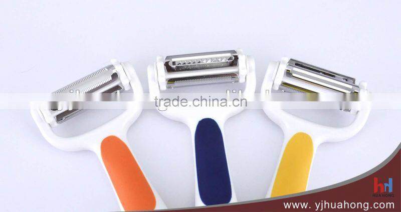 High Quality Multifunctional 3 in 1 Blades Vegetable Peeler