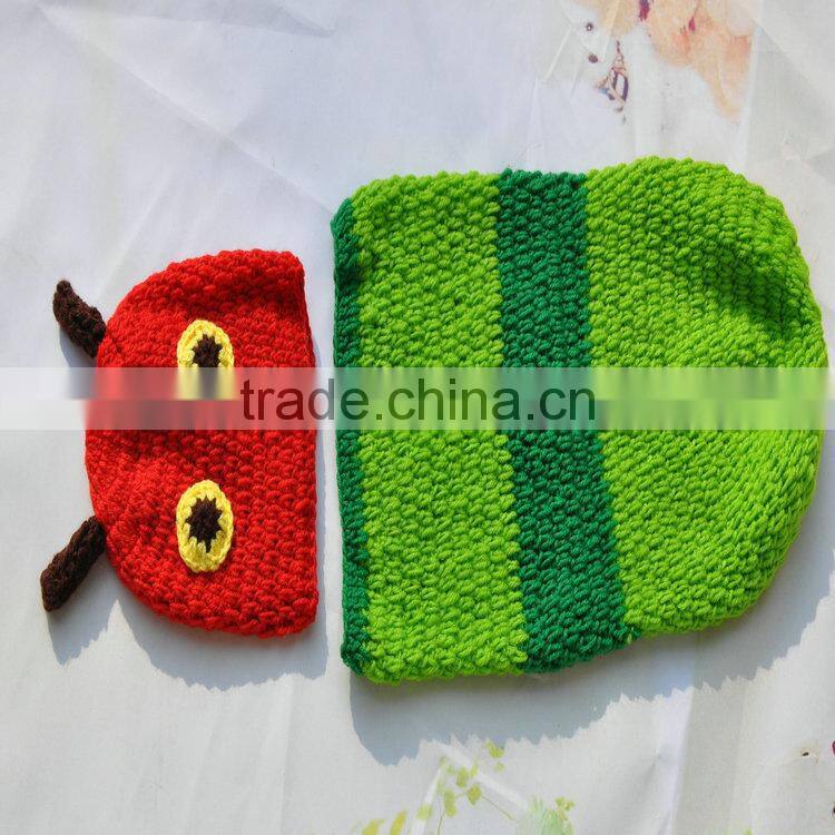 Baby Photography Clothing Hand-knit Baby Sweaters Cute Cartoon Clothing Sets
