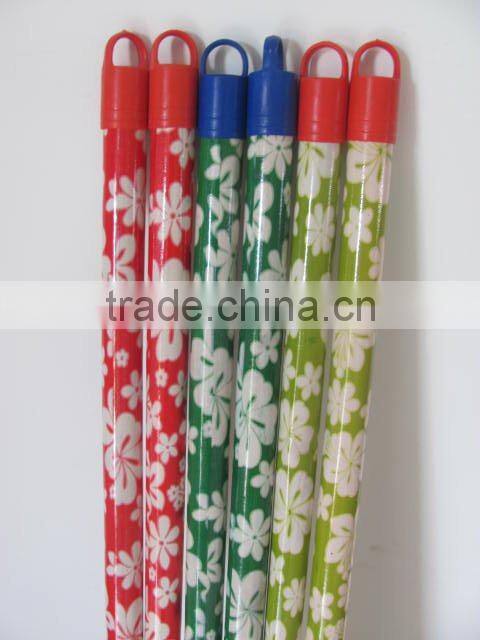 PVC Coated Wooden broom handle made by professional factory