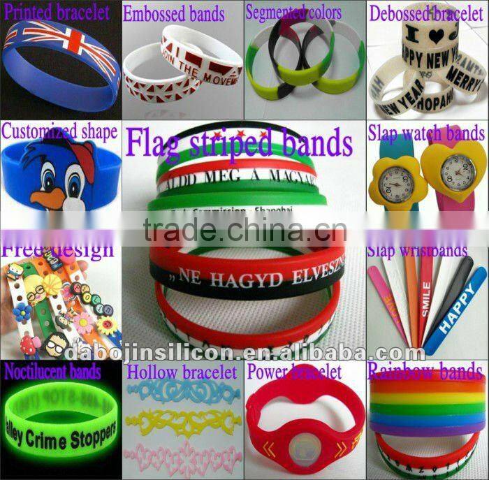 Nigeria flag wristbands