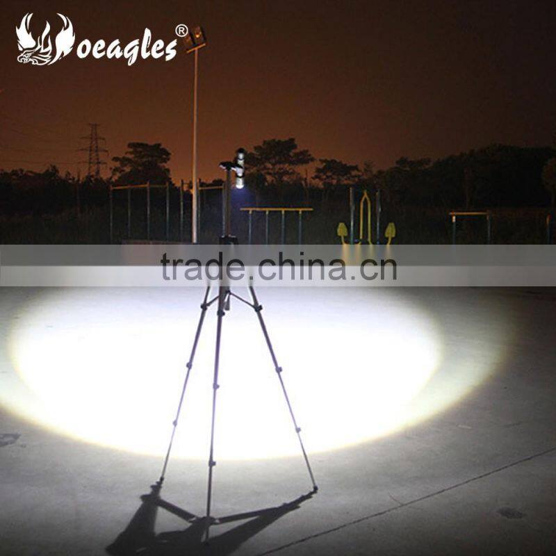 Oeagles XML T6 LED 1800 lumens Zoomable White Light LED Bicycle Flashlight Torch set