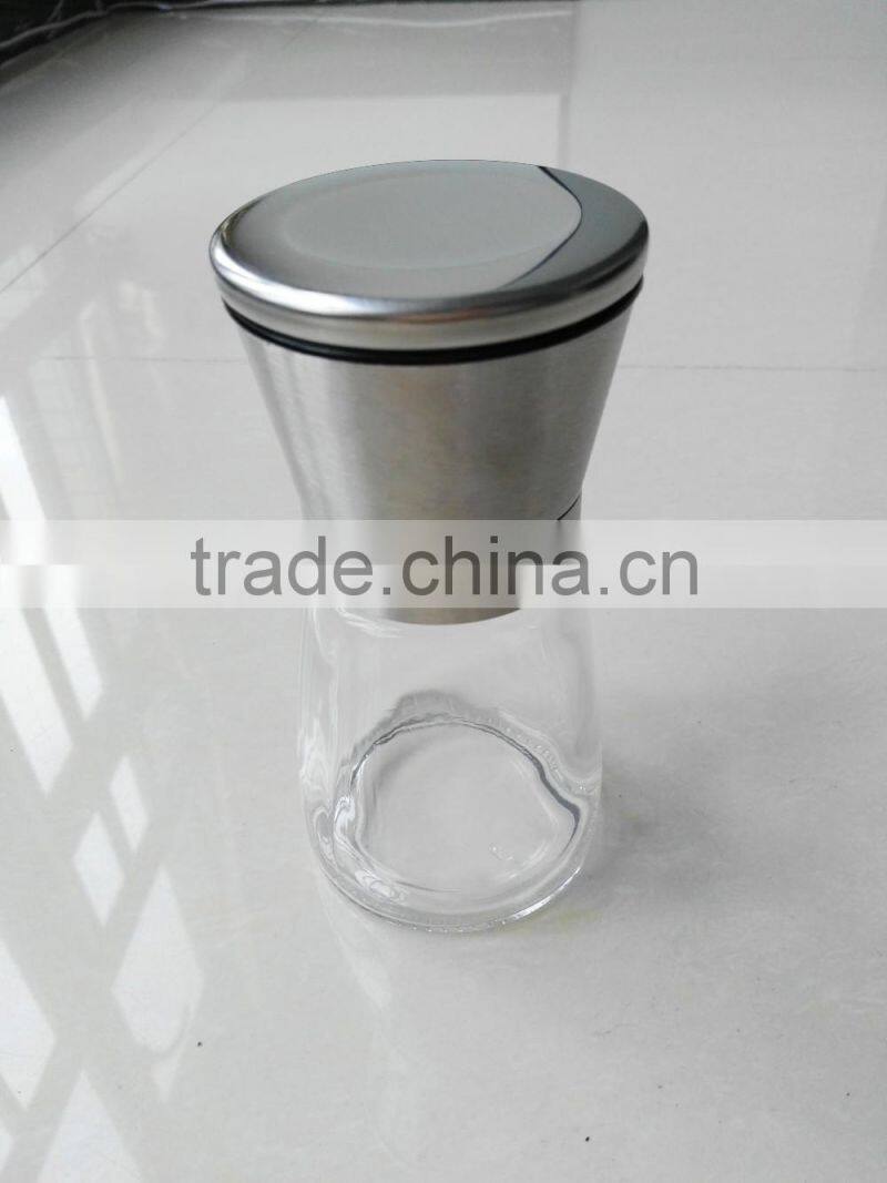 Amazon top selling 18/8 Stainless Steel salt and pepper grinder set