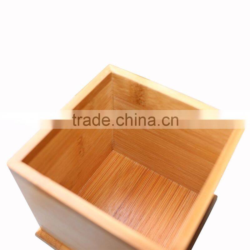 100% Natural Customized Original Cheap Bamboo Spice Jar