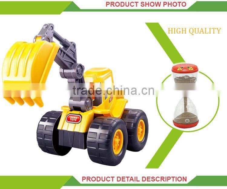 Outdoor game summer sand beach set children die cast mini truck toy