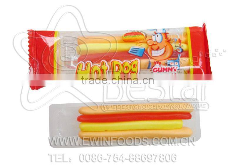 Halal Hot Dog jelly candy Gummy candy