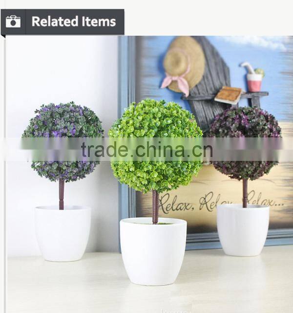 Wholesale mini PE plants cheap artificial plants