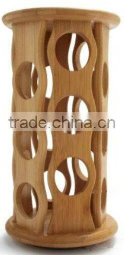 8-Spice Jar Wholesale bamboo Spice Rack