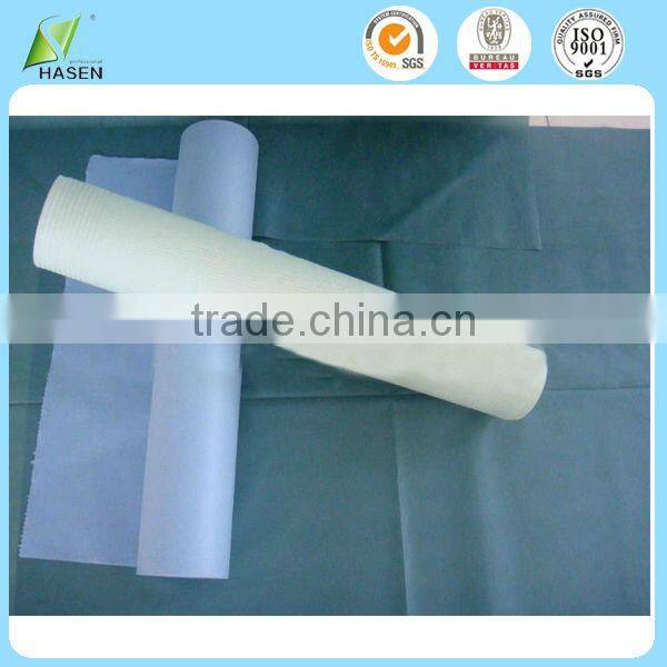 Supplies of spunbond nonwoven fabric rolls medical bedsheet