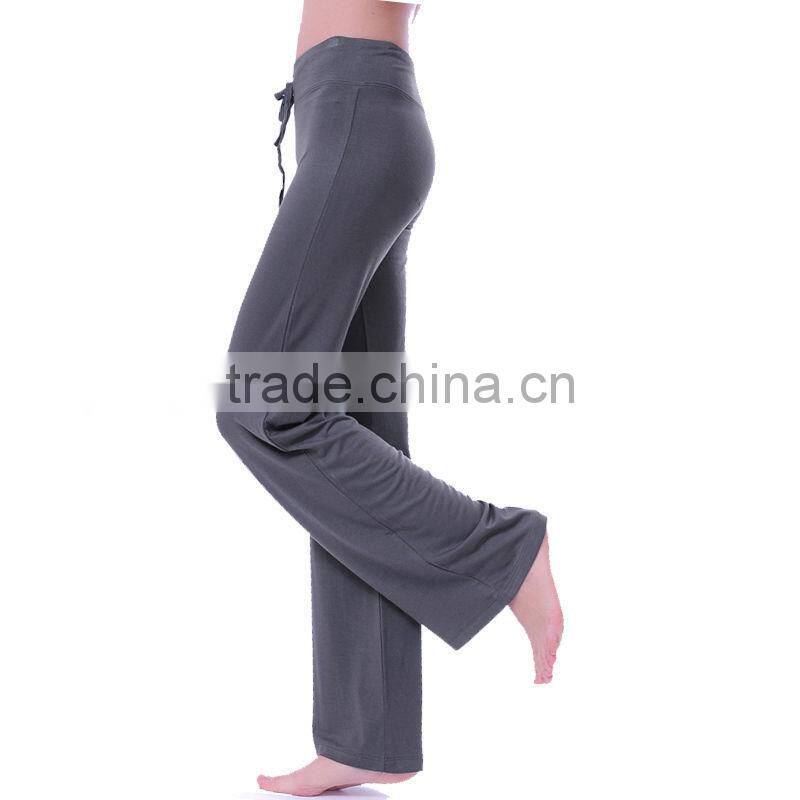 Yoga Fitness Gym Athletic Long Stretch Pants Women dance Workout running pants