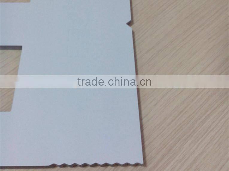 White Shirt Collar Cardboard For Garment Packing Accessories