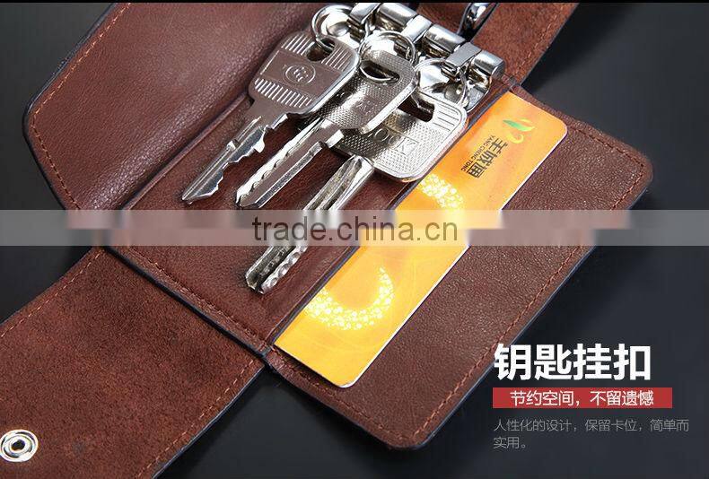 high quality genuine leather key holder