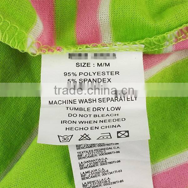 Stock Teen Girls Polyester Slim Fit Polo Shirts Many Color Patterns