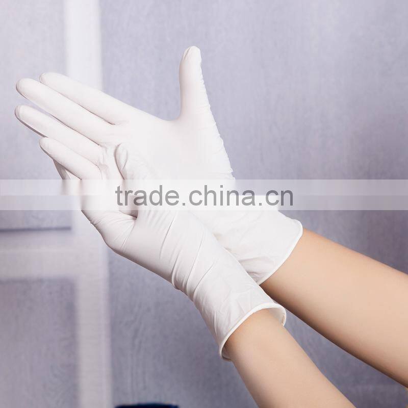 GZY 2015 bulk factory wholesale one-time latex examination gloves prices