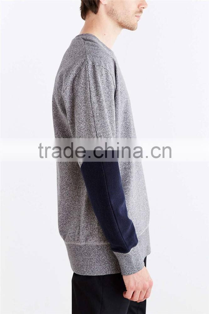 Customize mens oversized loose style sweatshirt 100 polyester sweatshirt