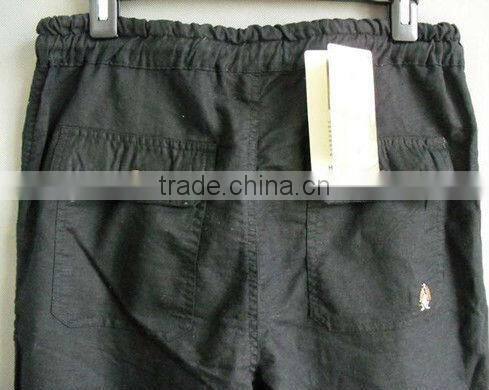 Casual Cotton and linen pants for man