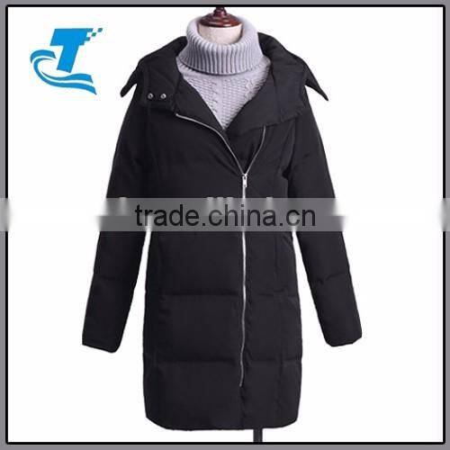 Women Hoodie Long Pattern Padding Cotton Jacket
