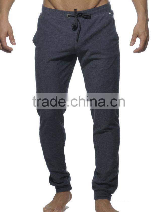 high quality slim fit tapered jogger mens sweatpants with cuffs