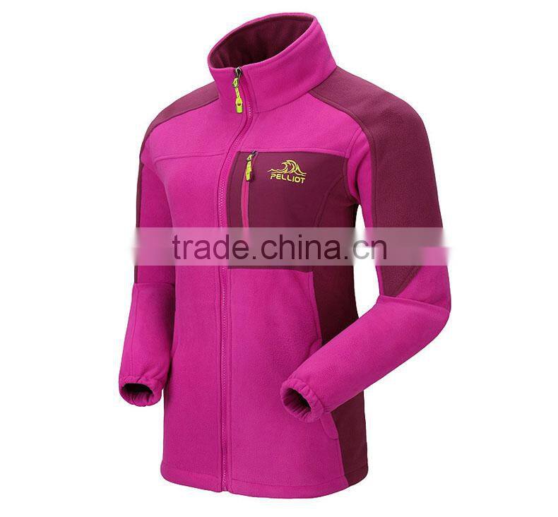 Custom wholesale child fleece jacket